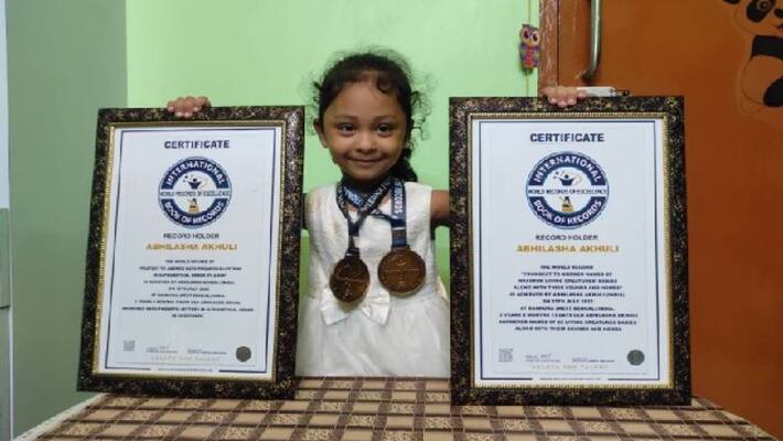 ABHILASHA AKHULI from Bankura West Bengal India wins two International book of Records ANBSS ABHILASHA AKHULI from Bankura West Bengal India wins two International book of Records ANBSS