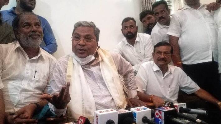 Siddaramaiah slams to bjp government over janotsava gvd Siddaramaiah slams to bjp government over janotsava gvd