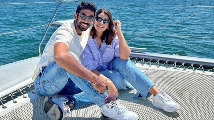 Indian cricketer Jasprit bumrah's wife Sanjana Ganesan reply to troll on her picture dva Indian cricketer Jasprit bumrah's wife Sanjana Ganesan reply to troll on her picture dva