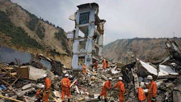 Earth quake in china death toll raises India offers condolences Earth quake in china death toll raises India offers condolences