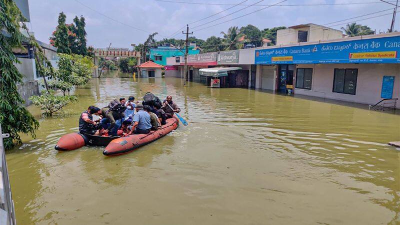 Bengalurus hotel rates have doubled to Rs 40,000/night due to the flooding.