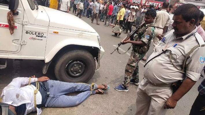 dhanbad news encounter firing between robbers and police at a finance company three arrested one injured asc dhanbad news encounter firing between robbers and police at a finance company three arrested one injured asc