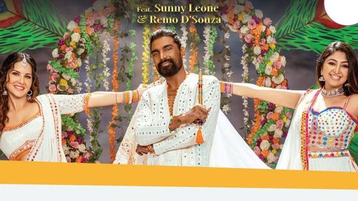 Sunny Leone and Remo D'souza set the dance floor on fire in Naach baby song BRD Sunny Leone and Remo D'souza set the dance floor on fire in Naach baby song BRD