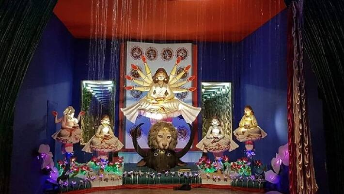 Durga puja 2022 Durga puja pandal them and preparation of Thakurpukur Club ABSC Durga puja 2022 Durga puja pandal them and preparation of Thakurpukur Club ABSC