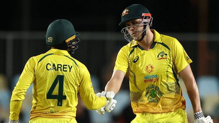 australia beat new zealand in first odi and lead the series by 1 0 australia beat new zealand in first odi and lead the series by 1 0