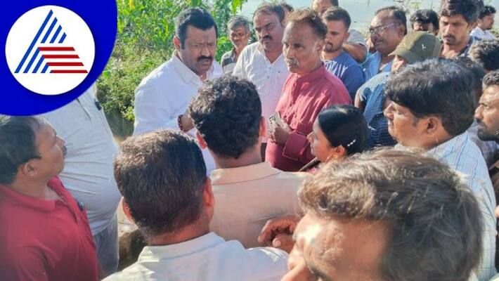 minister shankar patil munenakoppa visit Hubballi Dharwad Rain effected area gow minister shankar patil munenakoppa visit Hubballi Dharwad Rain effected area gow