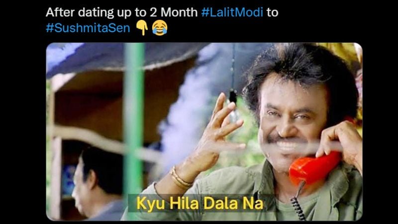Lalit Modi and Sushmita Sen's break-up trigger meme fest online checkout the Best ones AKA