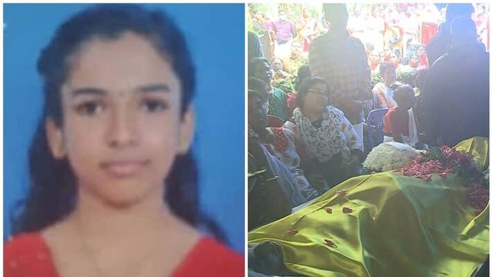 abhirami who died of rabies funeral abhirami who died of rabies funeral