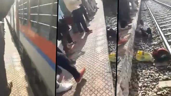 Train passes over passenger at UP's railway station; Find out what happens next - gps