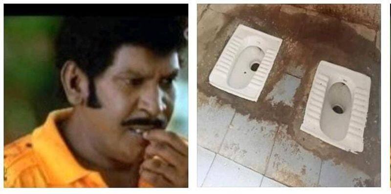 The incident of two toilets being built in the same room in the Kanchipuram sipcot campus is going viral on social media