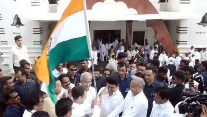 chief minister stalin inaugurated rahul gandhi bharat jodo yatra chief minister stalin inaugurated rahul gandhi bharat jodo yatra