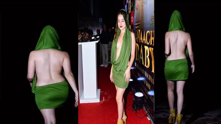 Urfi Javed opened the whole back just wrapped a small thin smooth cloth below and walked the catwalk fans said you look like a lizard rps Urfi Javed opened the whole back just wrapped a small thin smooth cloth below and walked the catwalk fans said you look like a lizard rps