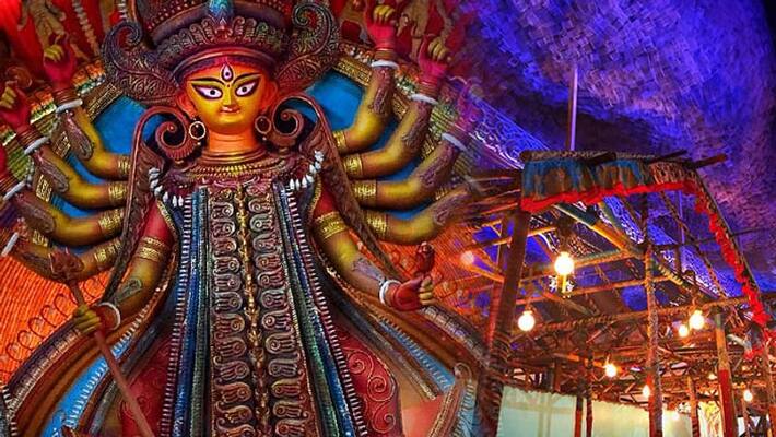 South Kolkata Durga Puja 2022 Puja Pandal Suruchi Sangha Preparation and theme puja news bpsb South Kolkata Durga Puja 2022 Puja Pandal Suruchi Sangha Preparation and theme puja news bpsb