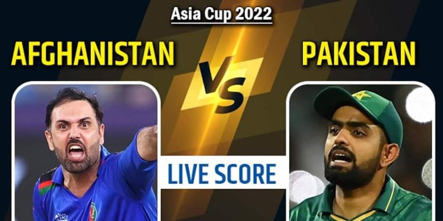 asia cup 2022 pakistan vs afghanistan live updates today match mda