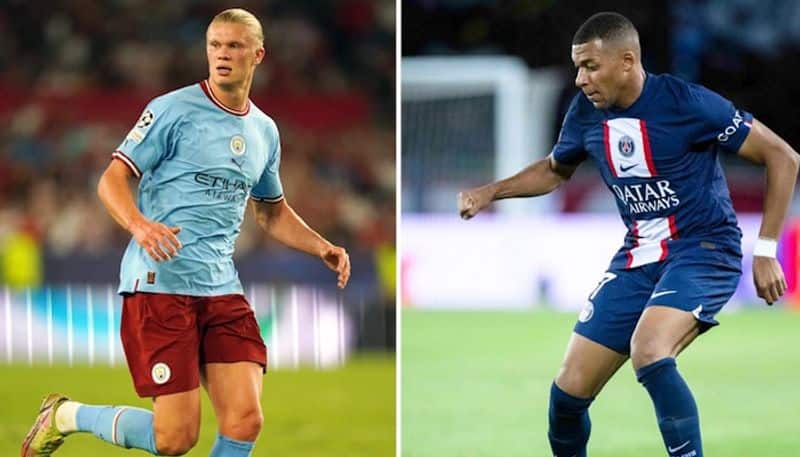 How Haaland & Mbappe compared with Messi and Ronaldo in 2021-22