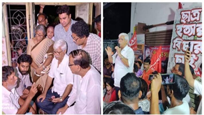 After BJP and Congress, this time the CPM leadership faced anger by going to the ANBISD After BJP and Congress, this time the CPM leadership faced anger by going to the ANBISD