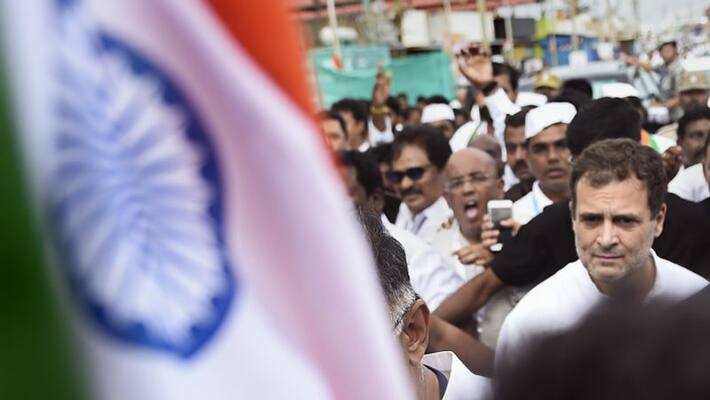 Tricolour under attack BJP RSS dividing country on lines of religion language Rahul Gandhi vva Tricolour under attack BJP RSS dividing country on lines of religion language Rahul Gandhi vva