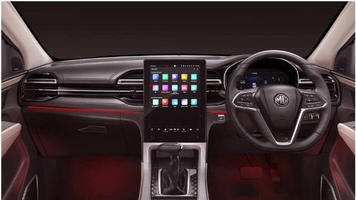 New MG Hector 2022 Interior Revealed New MG Hector 2022 Interior Revealed