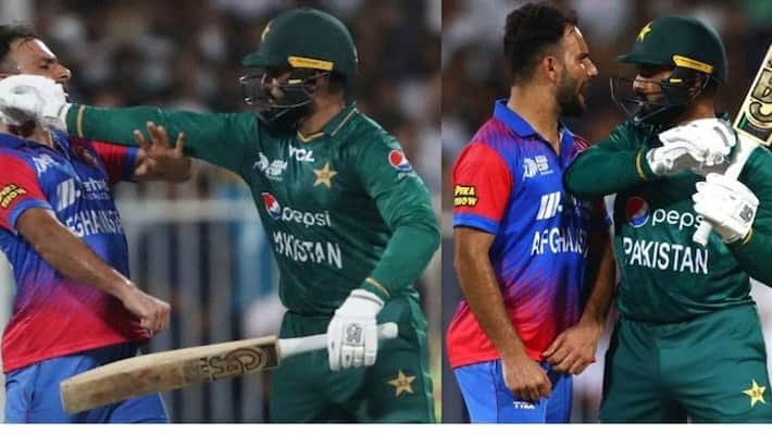 asia cup 2022 pakistan batsman asif ali fight with fareed ahmad after getting out in asia cup mda asia cup 2022 pakistan batsman asif ali fight with fareed ahmad after getting out in asia cup mda