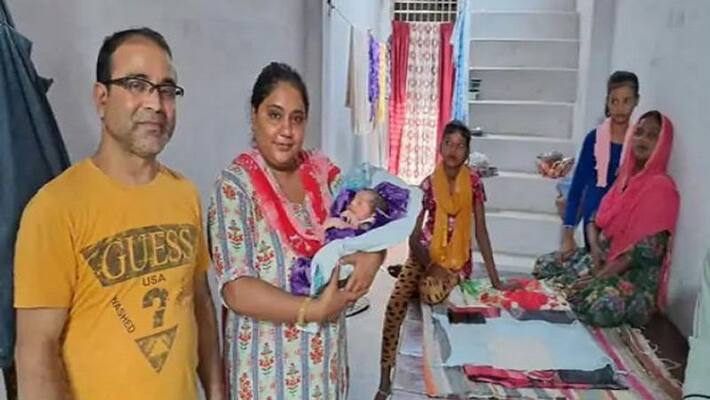 Shahjahanpur Muslim family will take care of Hindu born daughter couple made such promise to their seventh girl Shahjahanpur Muslim family will take care of Hindu born daughter couple made such promise to their seventh girl