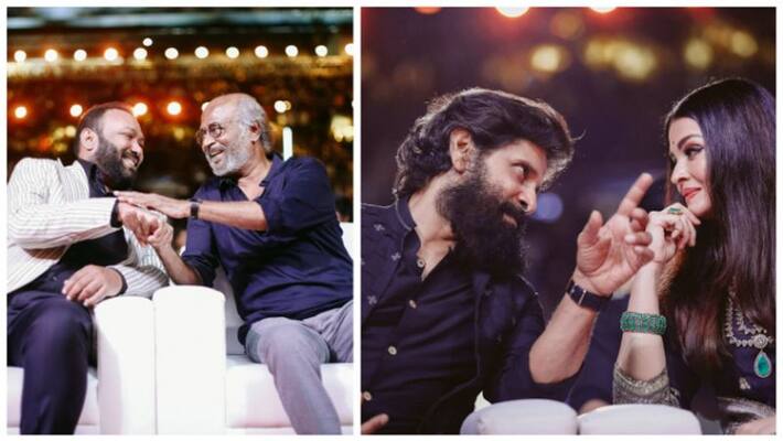 ponniyin selvan Music & Trailer Launch Event cute photos ponniyin selvan Music & Trailer Launch Event cute photos