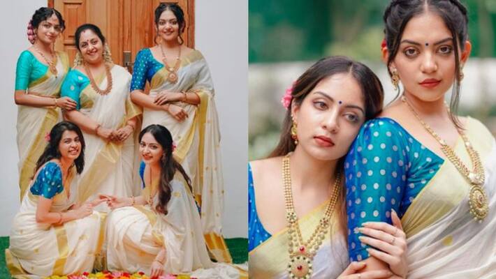 Onam 2022 ahaana krishna and family onam celebration Onam 2022 ahaana krishna and family onam celebration