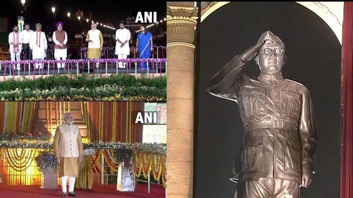 Netaji was first PM of Akhand Bharat, says PM Narendra Modi Netaji was first PM of Akhand Bharat, says PM Narendra Modi