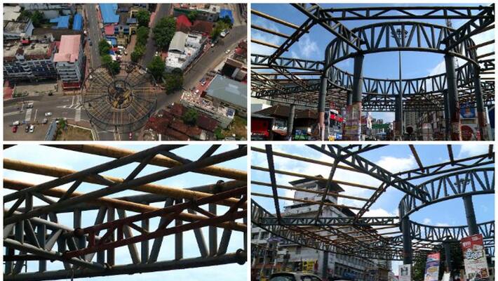 Kottayam skyway project stopped Kottayam skyway project stopped