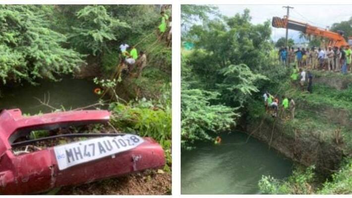 3 youths were killed in a car that fell into a well in Coimbatore 3 youths were killed in a car that fell into a well in Coimbatore