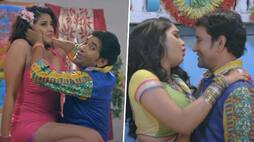 Bhojpuri actresses Monalisa, Amrapali Dubey's SEXY dance video with Nirahua goes VIRAL (WATCH) RBA