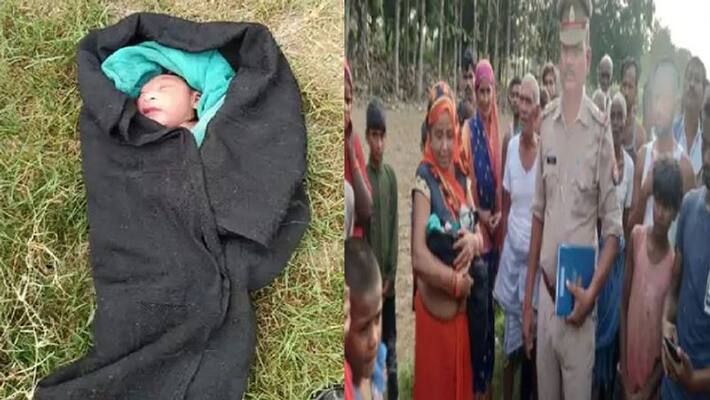 Gonda few hours after birth wrapped cloth and threw girl women reached after hearing cry innocent suffering hunger Gonda few hours after birth wrapped cloth and threw girl women reached after hearing cry innocent suffering hunger