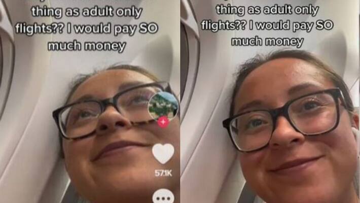 Child crying woman asks for adult only flights Child crying woman asks for adult only flights
