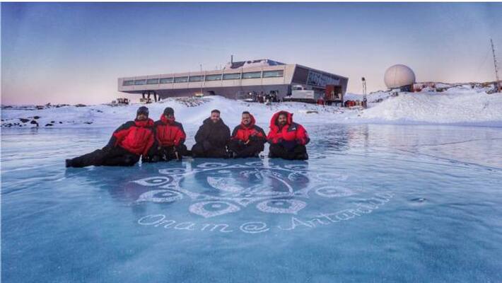 Onam Celebration in Antarctica Onam Celebration in Antarctica