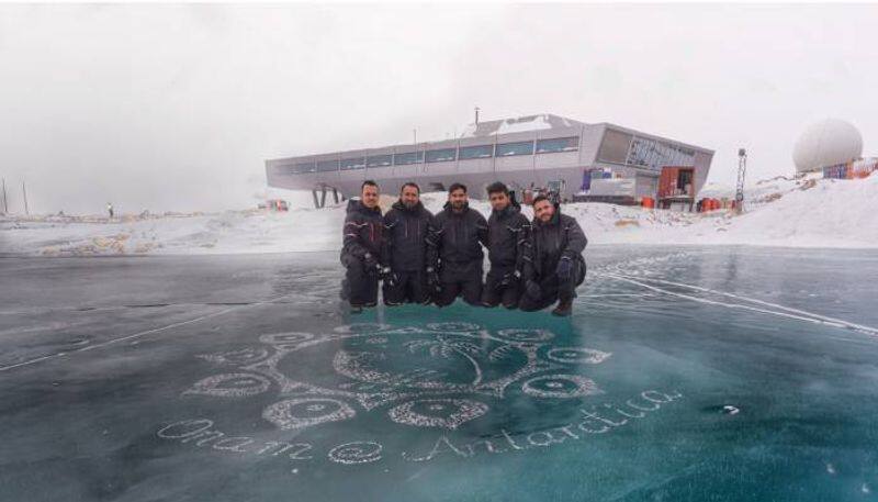 Onam Celebration in Antarctica