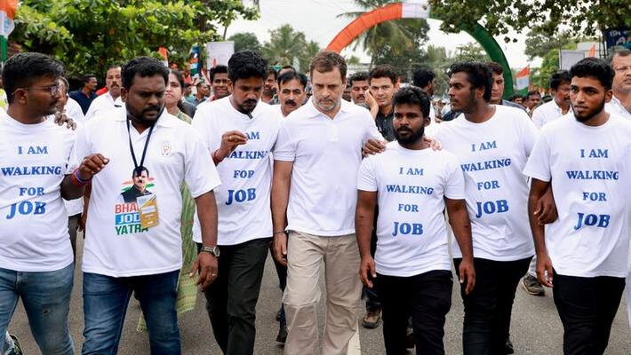 Rahul Gandhi Bharat Jodo Yatra In Gundlupet gvd Rahul Gandhi Bharat Jodo Yatra In Gundlupet gvd