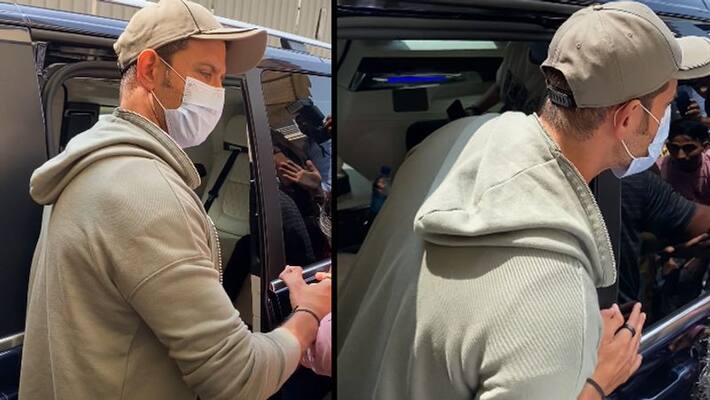 Hrithik Roshan Push A Fan Who Was Trying To Take Selfie With Him, Trolled For His Attitude In Public Hrithik Roshan Push A Fan Who Was Trying To Take Selfie With Him, Trolled For His Attitude In Public