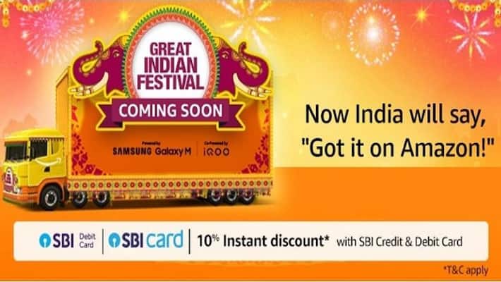Amazon Great Indian Festival sale to start from September 23: Checkout the deals vva Amazon Great Indian Festival sale to start from September 23: Checkout the deals vva
