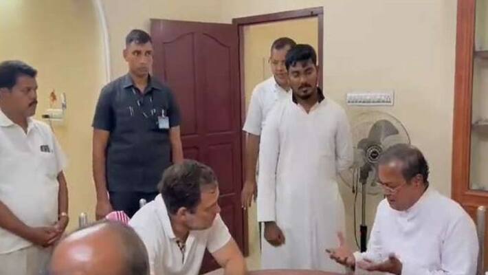 Jesus Christ is real God': Tamil pastor tells Rahul Gandhi; Video goes viral Jesus Christ is real God': Tamil pastor tells Rahul Gandhi; Video goes viral