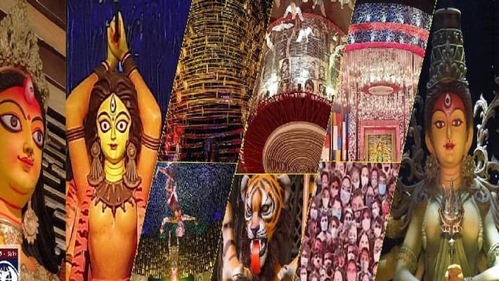 North Kolkata Durga Puja 2022 Beleghata Sandhani Club Pandal Preparation and theme ANBSS North Kolkata Durga Puja 2022 Beleghata Sandhani Club Pandal Preparation and theme ANBSS
