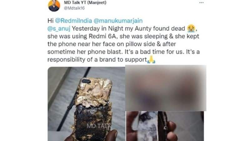 Woman Dies After Redmi 6A Smartphone Exploded Near Her Face While Sleeping