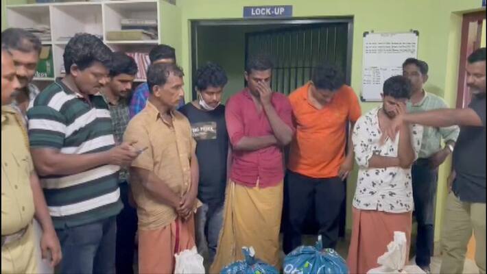 ganja load from Andhra to Thodupuzha seized ganja load from Andhra to Thodupuzha seized