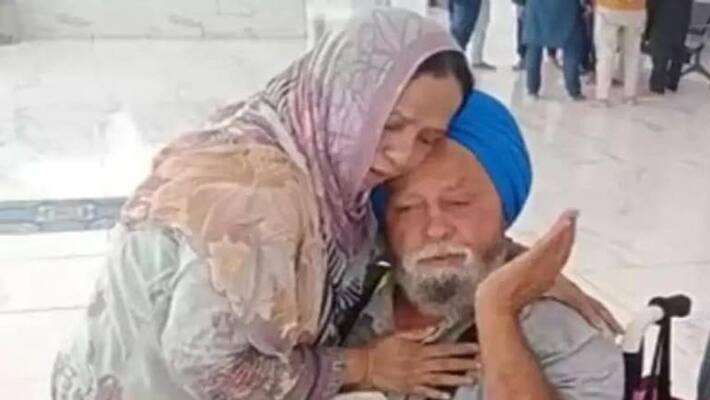 separated by partition indian man meets pak sister after 75 years separated by partition indian man meets pak sister after 75 years