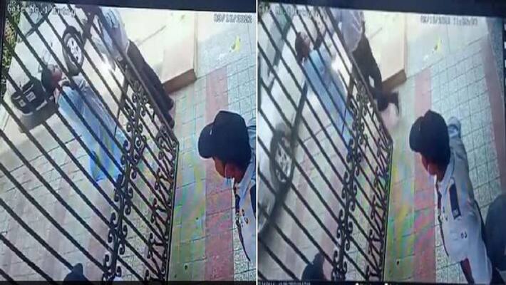 After abusing female lawyer Noida slapstick lady professor came in front video going viral After abusing female lawyer Noida slapstick lady professor came in front video going viral