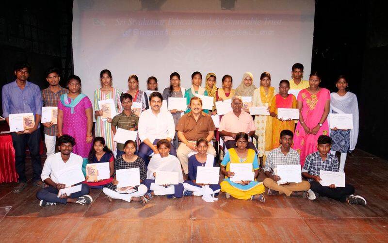 sivakumar education foundation function held on suriya jyothika marriage anniversary 