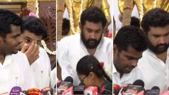 Amar prasad reddy signal neet student fall on annamalai feet controversy video Amar prasad reddy signal neet student fall on annamalai feet controversy video