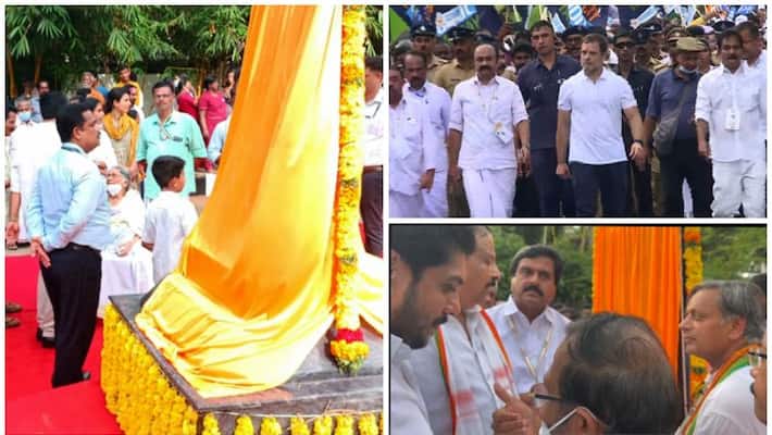 rahul gandhi not shown to inaugurate the Freedom Fighters smrithi Mandapam controversy rahul gandhi not shown to inaugurate the Freedom Fighters smrithi Mandapam controversy