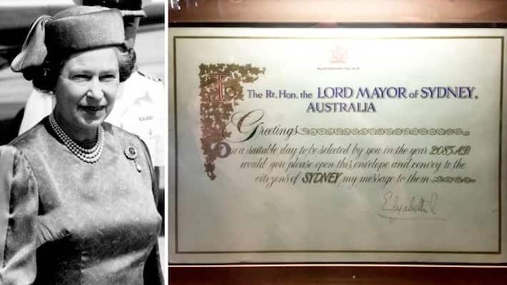 secret letter written by Queen Elizabeth II is locked inside a vault in Sydney apa secret letter written by Queen Elizabeth II is locked inside a vault in Sydney apa