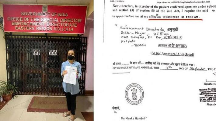 Abhishek Banerjee's sister-in-law Menaka got wrong midnight notice from ED Abhishek Banerjee's sister-in-law Menaka got wrong midnight notice from ED