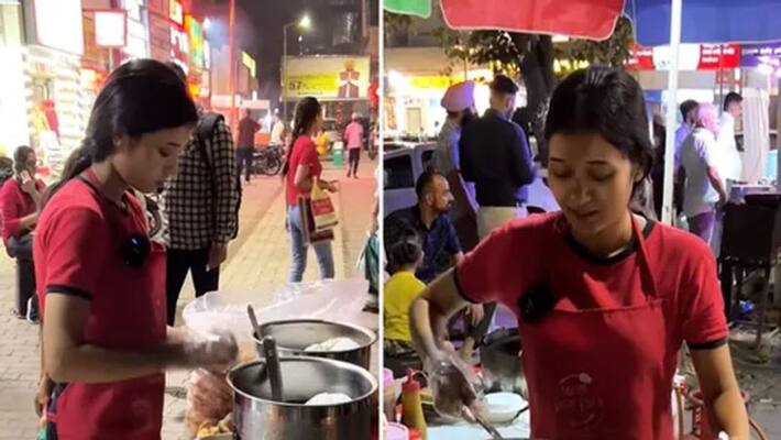 Golgappe wali didi is going viral on social media Sells Pani Puri to Support Her Education dva Golgappe wali didi is going viral on social media Sells Pani Puri to Support Her Education dva