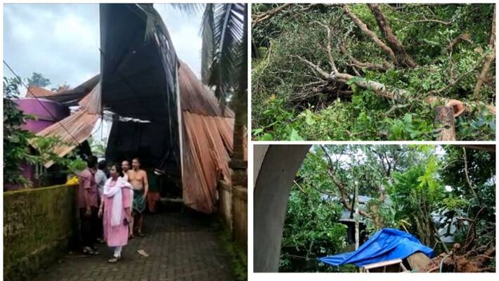 minnal chuzhali cyclone reported in two districts of kerala minnal chuzhali cyclone reported in two districts of kerala